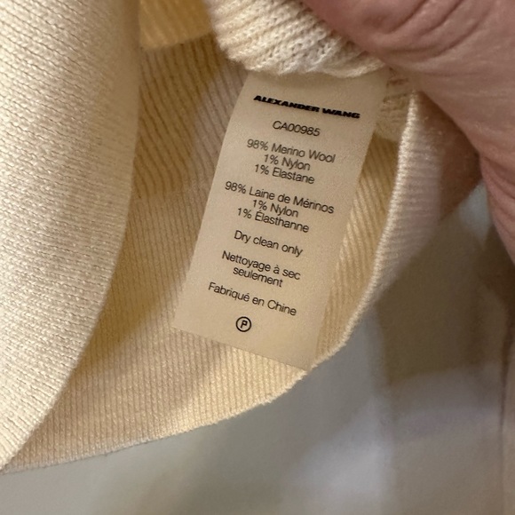 T by Alexander Wang Cropped Sweater - Picture 4 of 5